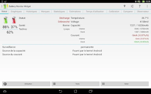 Battery Monitor Widget Pro - screenshot thumbnail
