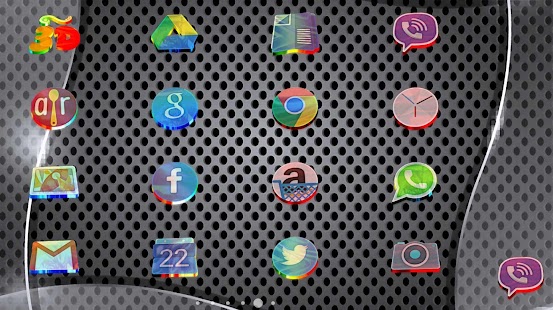 Free Download 3D Flash - icon pack APK for Android