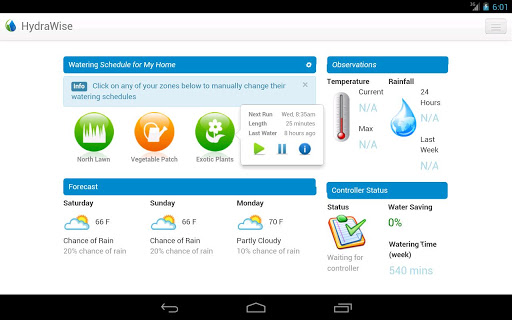 Hydrawise Irrigation