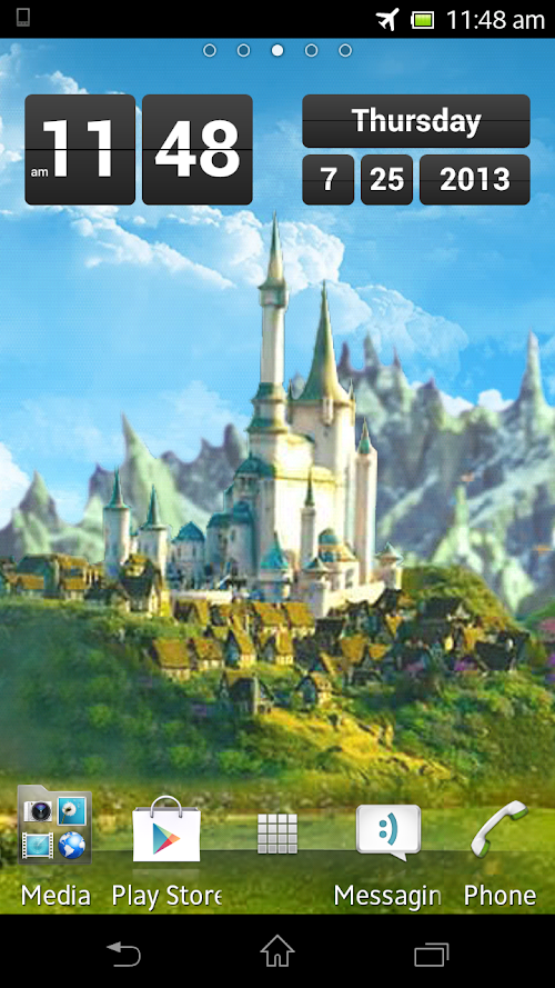 Android application Castle Live Wallpaper screenshort