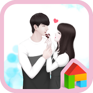 lovely valentine dodol theme.apk 4.1