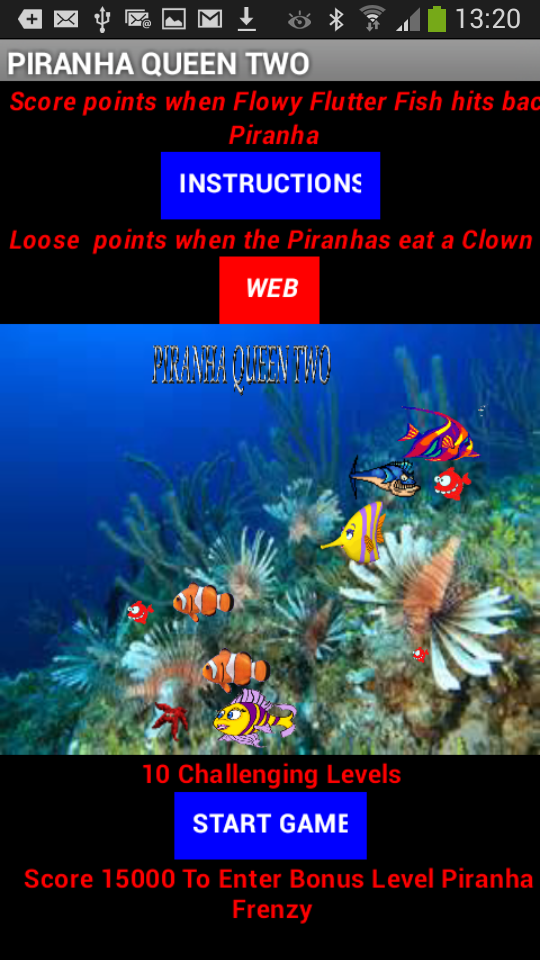 Piranha Queen Two Screen 1