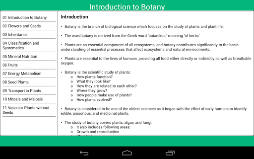 【免費書籍App】Botany 101-APP點子