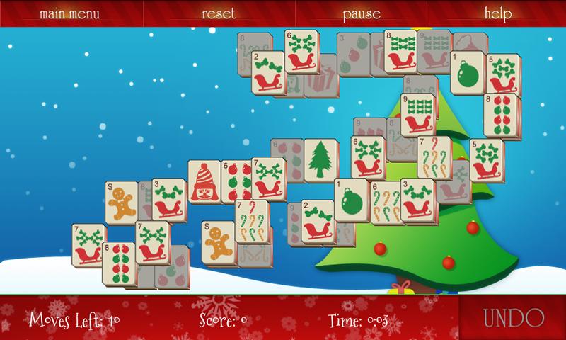 Free Christmas Mah Jong Games