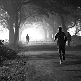 worm up  by Abhishek Mandal - City,  Street & Park Street Scenes
