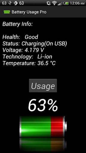 Battery Usage Pro