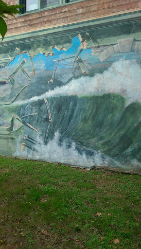 Wave Crash Mural