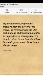 Free Download Quotes of Gary Bauer APK