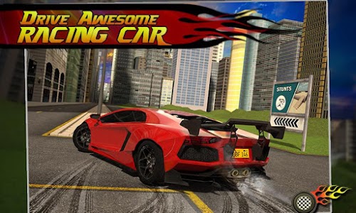 Android application Furious Car Driver 3D screenshort