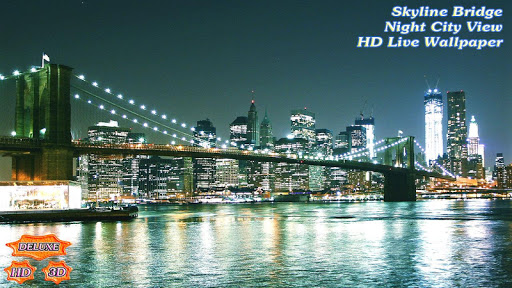 無料个人化AppのSkyline Bridge Night City View|記事Game