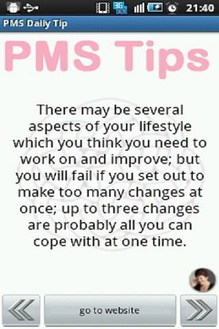PMS Tips