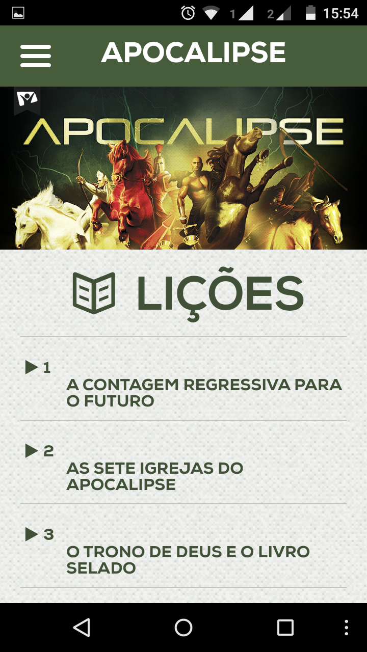 Apocalipse Screen 1