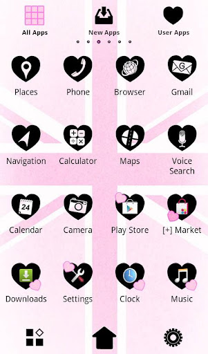 Cute Theme-Pink Union Jack- 1.1 Windows u7528 2