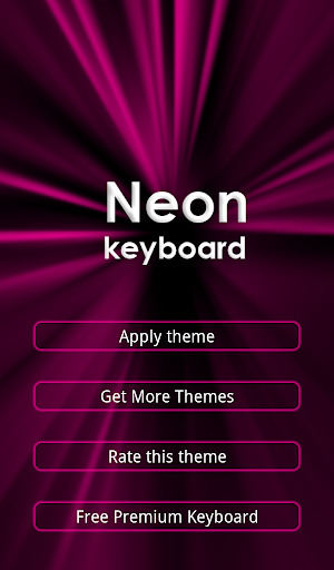 Neon Keyboard