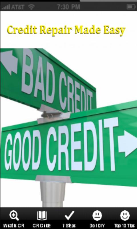 Android application Credit Repair Made Easy screenshort