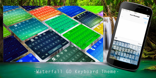 Waterfall GO Keyboard Theme