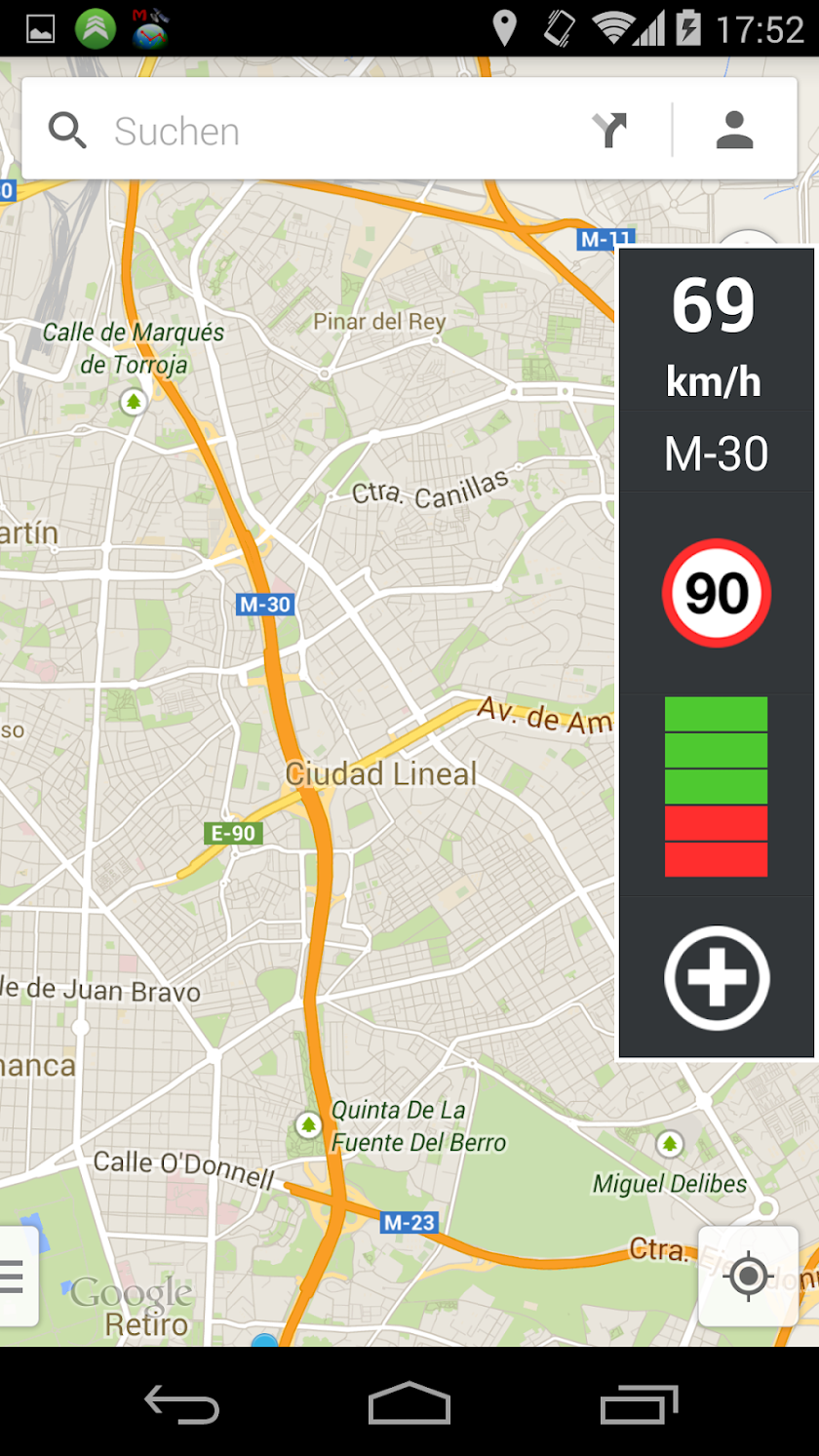 Avisador Radares - CamSam PLUS Screen 2