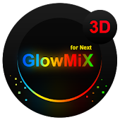 Next Launcher Theme Glowmix