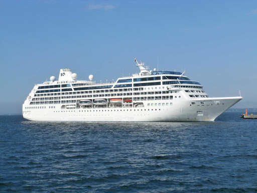 Ocean-Princess-Tallinn-Estonia - Ocean Princess departing Tallinn, Estonia.