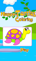 Turtle Coloring Pages poster 1