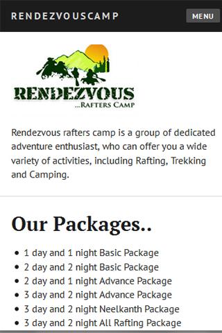 RendezvousCamp 'Rafter's Club'