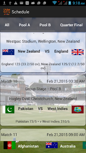 CricZ - Cricket World Cup 2015