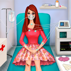 Girl First Aid Flu Ambulance logo