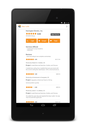 【免費生產應用App】HomeAdvisor Mobile-APP點子