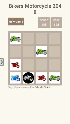 2048 Bikers - Custom Verde