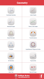 ACT Math : Geometry Lite poster 1