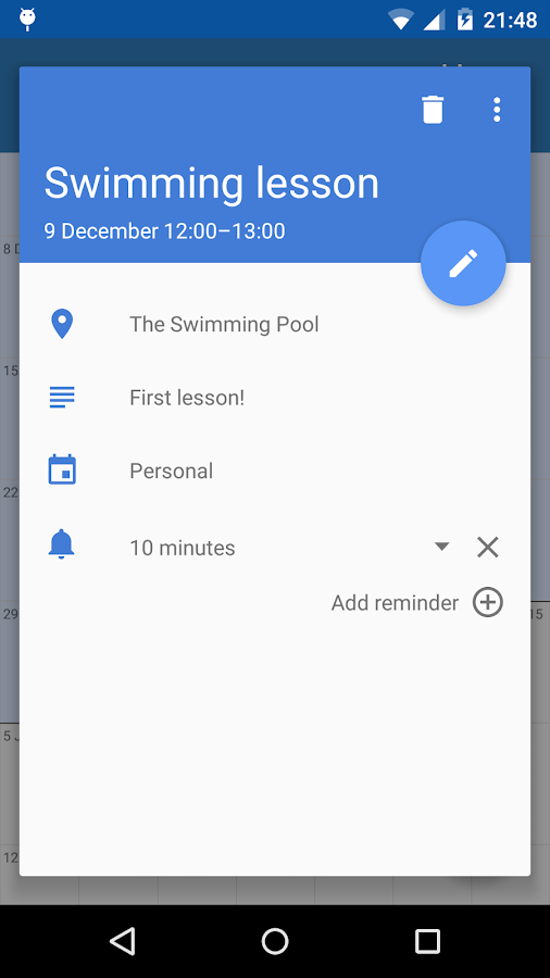 Touch Calendar Android Apps on Google Play