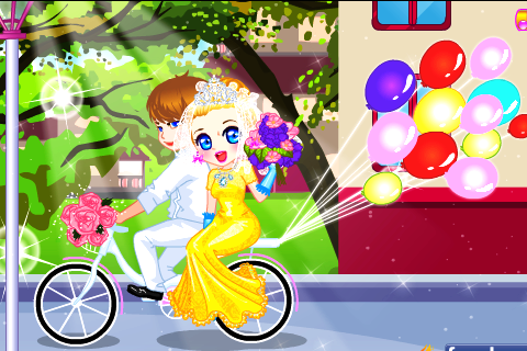 【免費休閒App】Cute Bride Wedding Dress up-APP點子