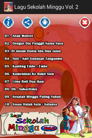 Lagu Sekolah Minggu Vol. 2 - Android Apps on Google Play