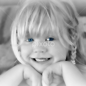 Those Beautiful Blue Eyes by Tricia Goode - Babies & Children Child Portraits