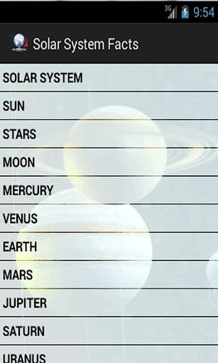 【免費教育App】Solar System Facts-APP點子