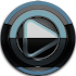Poweramp skin Black Petrol3.02 (Paid)