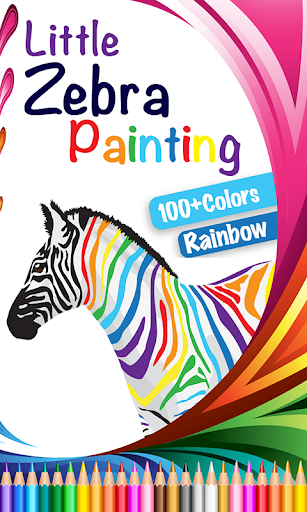 Little Zebra Painting