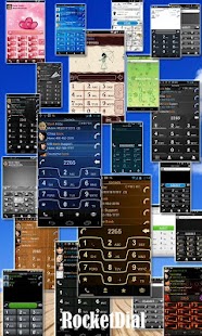 Free Download RocketDial Neon Black Theme APK for Android