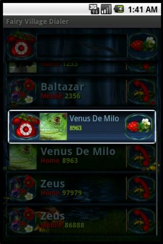 Fairy Village Dialer Screen 3