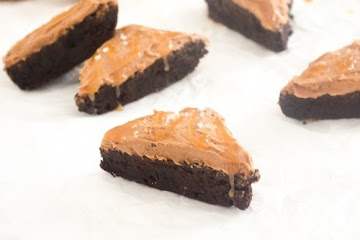 Salted Caramel Cocoa Brownies