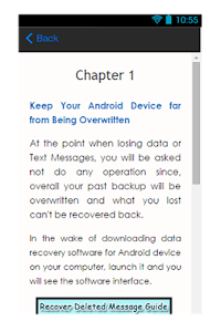 Recover Deleted Message Guide screenshot 2