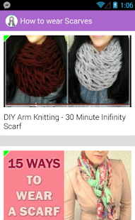 Scarves for Women Video Tutor