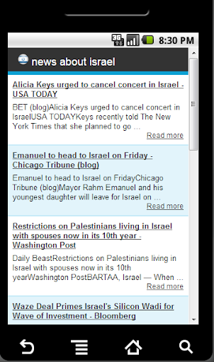 news about israel