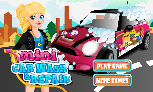 【免費休閒App】Car Wash Girl & Mini Repair-APP點子