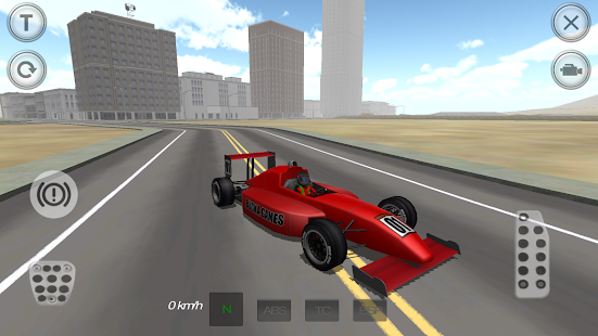 Fast Racing Car Simulator