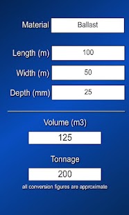 Tonnage Calculator