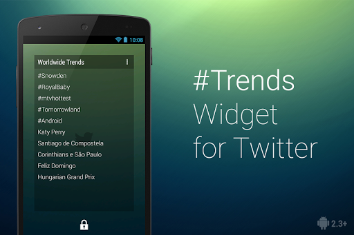 【免費社交App】Trends Widget for Twitter-APP點子