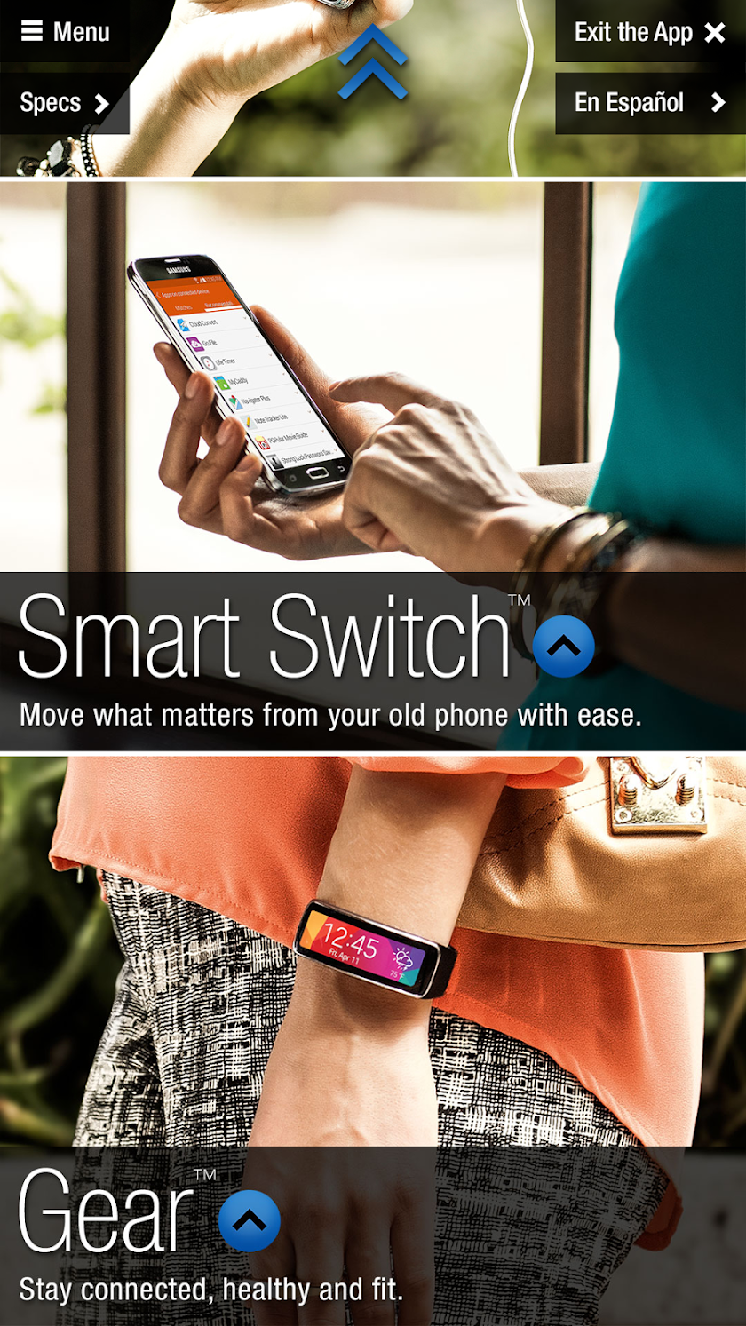 US GALAXY S5 RETAIL MODE Screen 3