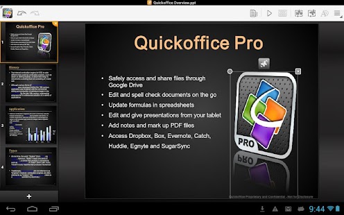 Quickoffice Pro HD (android)  AppCrawlr