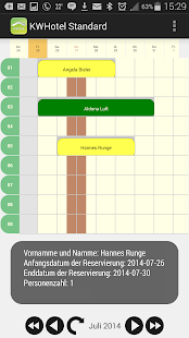 Android-Anwendung KWHotel Standard Mobile Screenshot